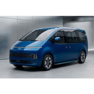 Maya Blue sidetrin (2 stk., aluminium) foto 1