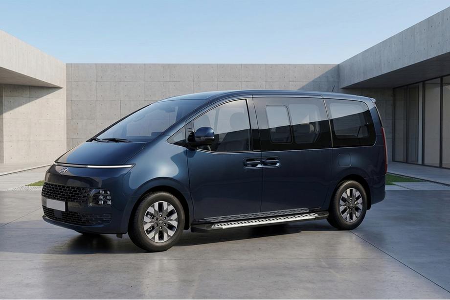 Hyundai Staria 2021– Sidetrin Line (2 stk., aluminium) Image
