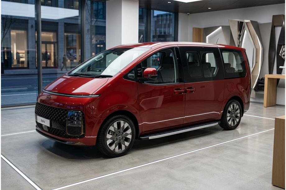 Hyundai Staria 2021– Sidetrin Fullmond (2 stk., aluminium) Image