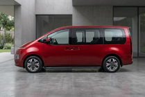 Hyundai Staria 2021– Sidetrin Bosphorus Black (2 stk., aluminium) foto 1