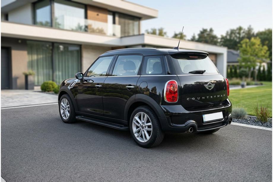Mini Countryman R60 2010–2017 Allmond Black sidetrin (2 stk., aluminium) Image