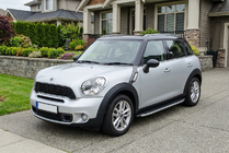 Mini Countryman R60 2010–2017 Sidetrin Fullmond (2 stk., aluminium) foto 1