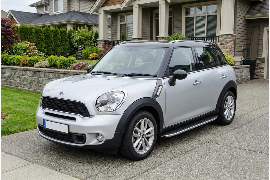 Mini Countryman R60 2010–2017 Sidetrin Fullmond (2 stk., aluminium) Image