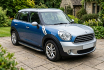 Mini Countryman R60 2010–2017 BlackLine sidetrin (2 stk., aluminium) foto 1