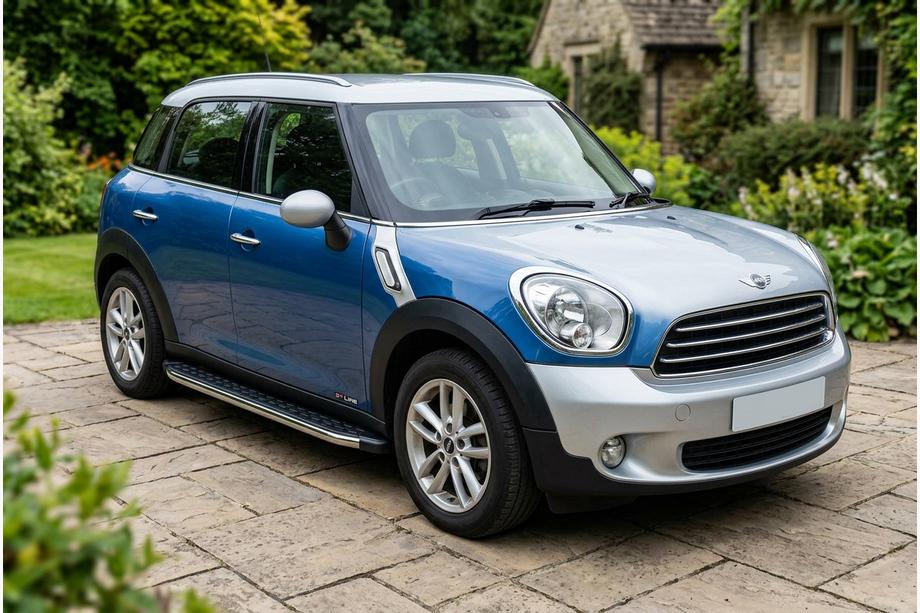 Mini Countryman R60 2010–2017 BlackLine sidetrin (2 stk., aluminium) Image