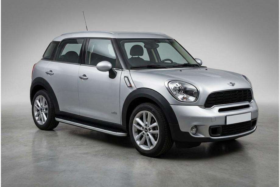 Mini Countryman R60 2010–2017 Sidetrin Tayga Grey (2 stk., aluminium) Image