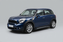 Mini Countryman R60 2010–2017 Sidetrin Vision New Black (2 stk., aluminium) foto 1