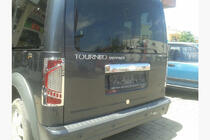 Ford Transit 2000–2014 Liste over nummerplade (rustfrit stål) foto 2