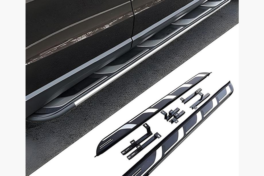 Audi Q5 2017–2025 OEM V2 sidetrin (2 stk., aluminium) Image