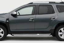 Renault Duster 2018–2024 OEM sidetrin (2 stk., aluminium) foto 1