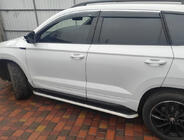Skoda Karoq 2018– Sidetrin OEM V2 (2 stk., aluminium) foto 2
