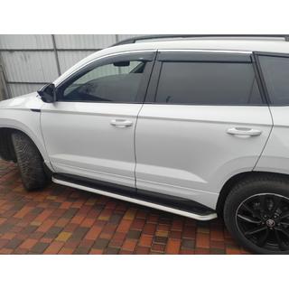 Sidetrin OEM V2 (2 stk., aluminium) Skoda Karoq 2018– foto 2