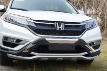 Honda CRV 2012–2016 For- og bagkofanger læbespoilere 2015-2016 (2 stk.) foto 1
