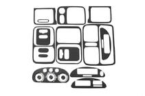 Renault Clio II 1998–2005 Instrumentbordbeklædning Carbon foto 1