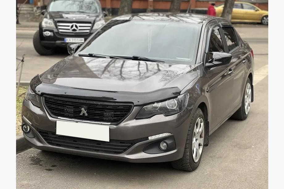 Peugeot 301 2012– Motorhjelmsdeflektor 2017 + (EuroCap) Image