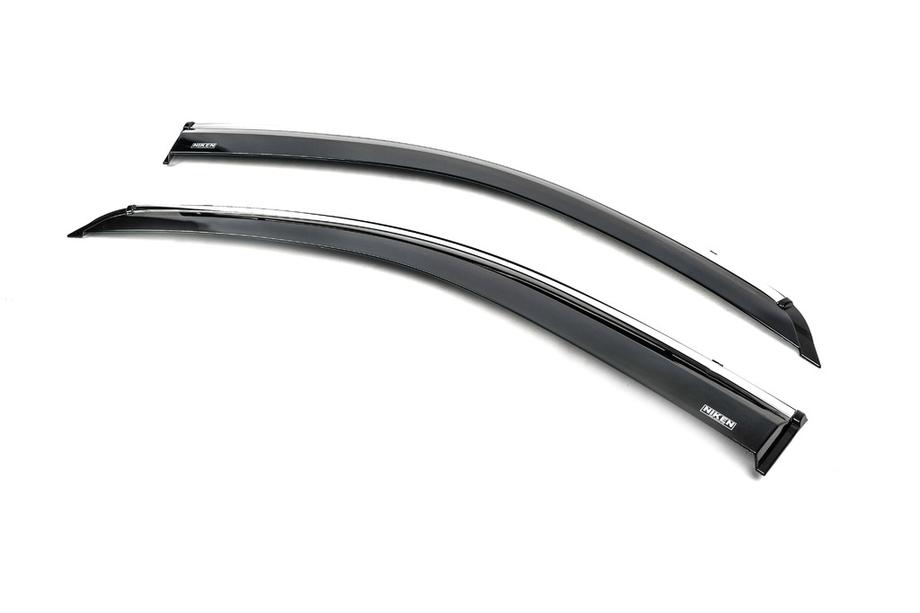 Mercedes Vito W639 2004–2014 Vindafvisere med kromliste (2 stk., Niken) Foto 4