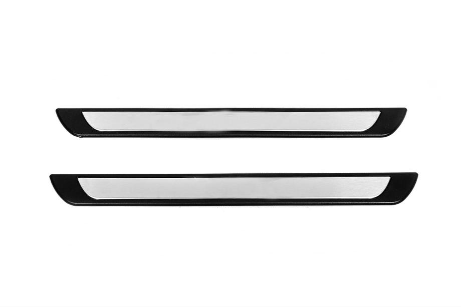 Volkswagen Golf 7/E-Golf 2012–2020 Flexill S-Design dørtrinslister i rustfrit stål (2 stk.) Image