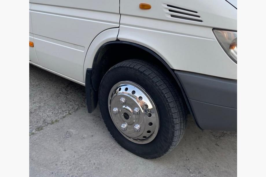 Volkswagen LT 1995–2006 Hjulkapsler i rustfrit stål Exclusive V2 (tandem) Image