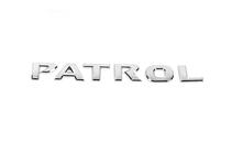 Nissan Patrol Y61 1997–2011 Patrol tekstemblem foto 1