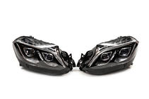 Mercedes GL/GLS class X166 2012–2019 Forlygter Halogen til LED (til ombyggede biler fra GL til GLS, 2 stk.) foto 1