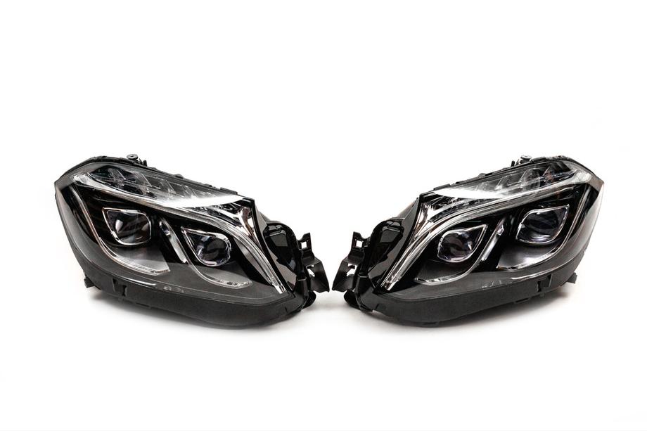 Mercedes GL/GLS class X166 2012–2019 Forlygter Halogen til LED (til ombyggede biler fra GL til GLS, 2 stk.) Image