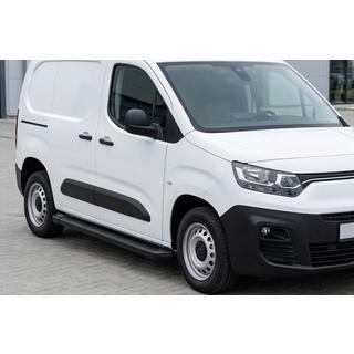 Sidetrin Allmond Black (2 stk., aluminium) foto 1