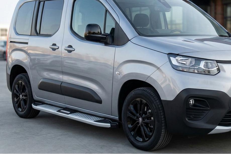 Toyota Proace City 2016– Mevsim Grey sidetrin (2 stk., aluminium) Image