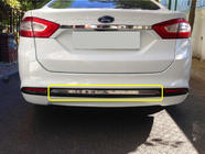 Ford Mondeo 2014–2022 Kofangerkantliste i rustfrit stål foto 1