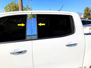 Ford Ranger 2011–2022 Dørstolpelister (rustfrit stål) foto 1