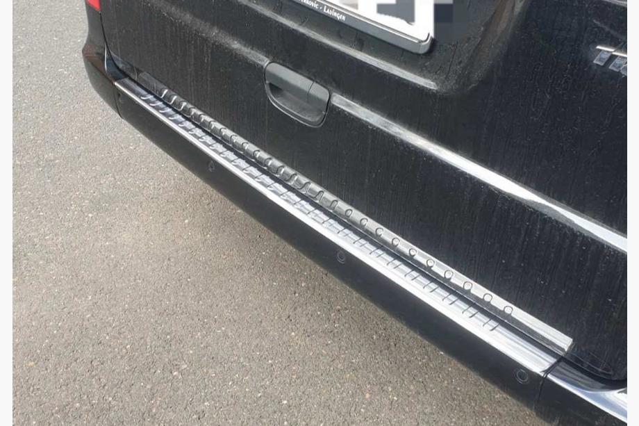 Mercedes Viano 2004–2014 Bagkofangerbeskytter med buk (Carmos V2, rustfrit stål) Image