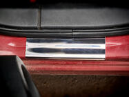 Nissan Qashqai 2010–2014 Dørtrinslister (Carmos V2, 4 stk., rustfrit stål) foto 4