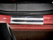 Nissan Qashqai 2014–2021 Dørtrinslister (Carmos V2, 4 stk., rustfrit stål) foto 4