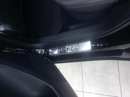 Volkswagen Jetta 2011–2018 Dørtrinslister Carmos V2 (4 stk., rustfrit stål) foto 3