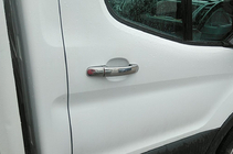 Ford Transit 2014– Dørgrebsafdækninger Carmos (rustfrit stål) foto 9