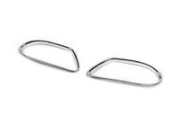 Mercedes ML W163 1997–2005 Krom lister til tågelygter (2 stk., plast) foto 2