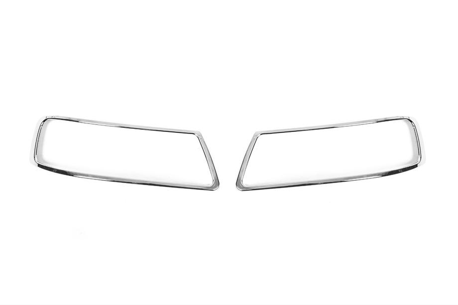 Audi A3 1996–2003 Krom forlygterammer (2 stk.) Image