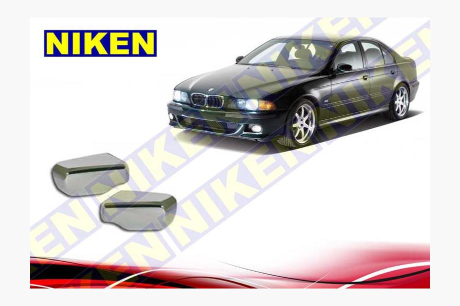 BMW 5-serie E39 1996–2003 Krom spejlkapper (2 stk., plast) Image