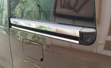 Citroen Berlingo 2008–2018 Rustfri stål lister til skydedøre (4 stk.) Carmos - Tyrkisk stål foto 1