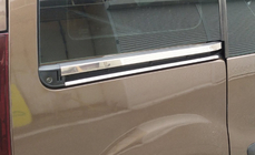 Citroen Berlingo 2008–2018 Rustfri stål lister til skydedøre (4 stk.) Carmos - Tyrkisk stål foto 2