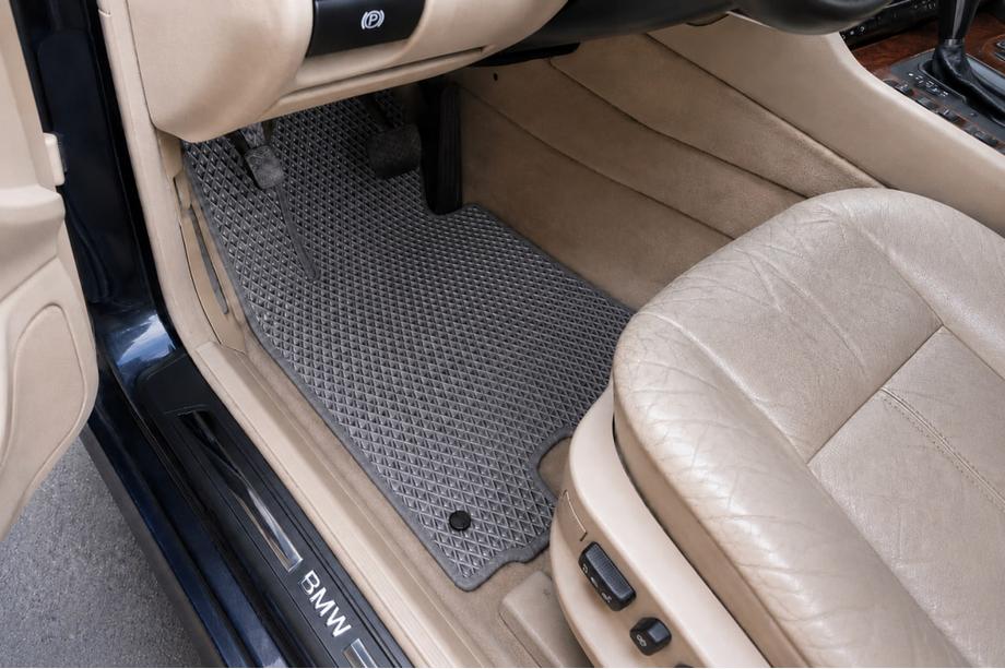 BMW 7-serie E38 1994–2001 Bilmåtter (EVA, grå) Image