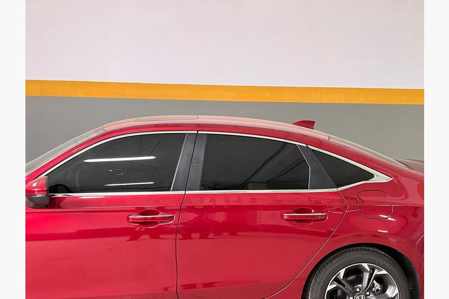 Honda Civic Sedan 2021– Nedre vindueslister (8 stk., rustfrit stål) OmsaLine - italiensk rustfrit stål Image