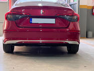 Honda Civic Sedan 2021– Bagkofangerbeskytter bag (Sedan, rustfrit stål) foto 1