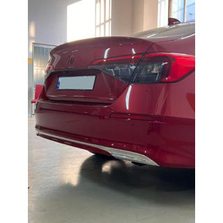 Bagkofangerbeskytter bag (Sedan, rustfrit stål) foto 3