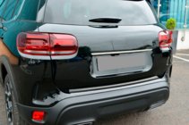 Citroen C5 Aircross 2017–2025 Kromliste over nummerpladen (rustfrit stål) foto 2