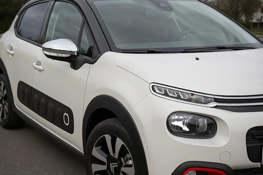 Citroen C-3 2016–2023 Spejlkapper i rustfrit stål (2 stk.) OmsaLine - italiensk rustfrit stål Image