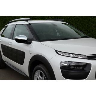 Spejlkapper i rustfrit stål (2 stk.) Citroen Cactus 2014–2020 foto 1