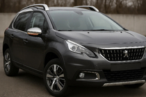 Peugeot 2008 2013–2019 Spejlkapper 2016-2019 (2 stk, rustfrit stål) Carmos - Tyrkisk stål foto 1