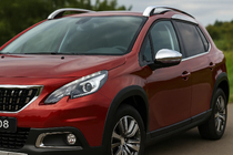 Peugeot 2008 2013–2019 Spejlkapper 2016-2019 (2 stk, rustfrit stål) Carmos - Tyrkisk stål foto 3