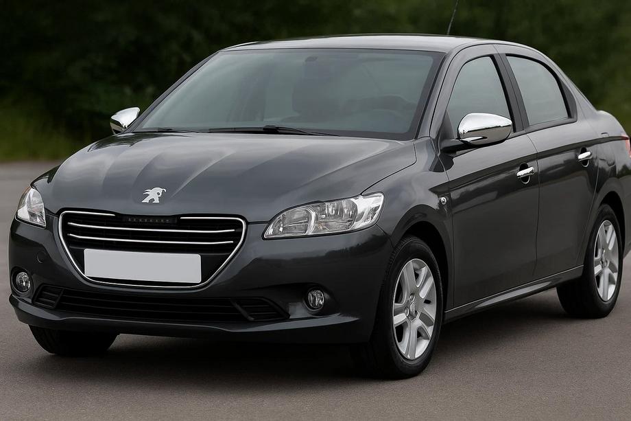 Peugeot 301 2012– Spejlkåber i rustfrit stål (2 stk.) Image