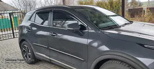 Kia Sportage 2021– Vindafvisere med kromliste Niken (til SWB, 4 stk.) foto 4